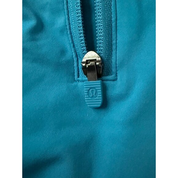 Lululemon Energy High Neck Longline Zip Bra Sz 4 Hawaiian Blue NWT Discontinued - Picture 14 of 16